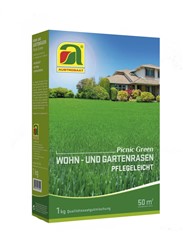Picnic Green 1 kg:   Die Wohn- und Gartenrasenmischungen zur Neuanlage beinhalten feinblättrige R