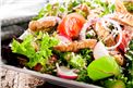 Baby-Leaf-Salat "Bunte Mischung":   Diese zartblättrige Mischung enthält Lollo Rossa Rosalo, Eichbaltt grün Skil
