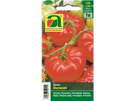 Tomate "Marmande":   Eine bekannte Fleischtomate mit großen, schmackhaften Früchten. Die Kultur a
